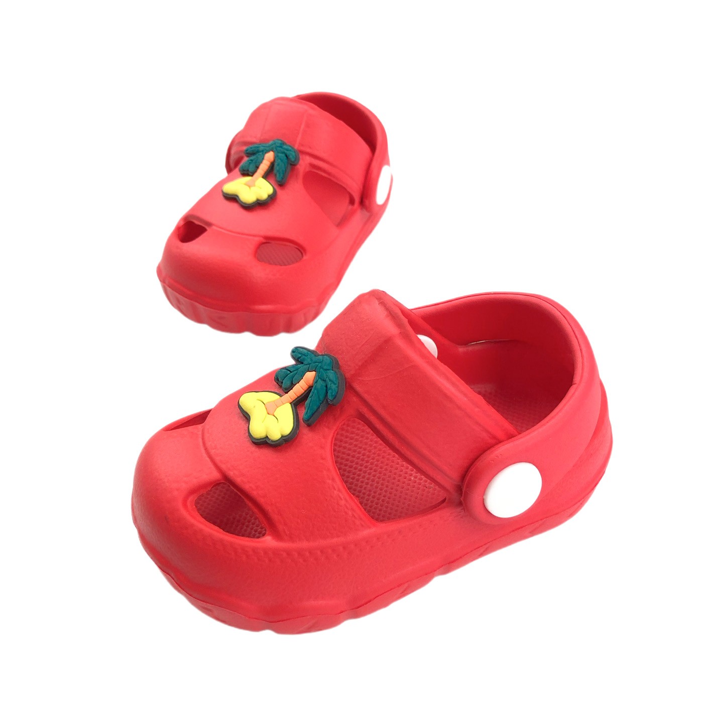 Κόκκινα Σαμπό Παραλίας με Νησί