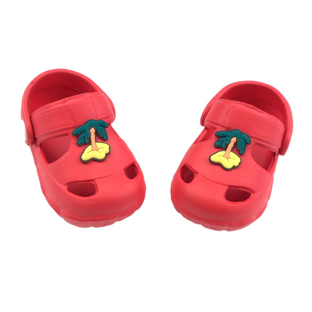 Κόκκινα Σαμπό Παραλίας με Νησί