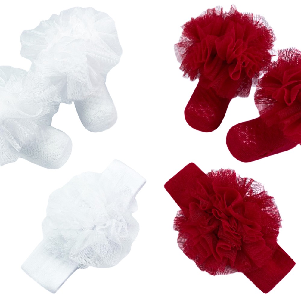 Σετ με Τούλι Κορδέλα & Κάλτσες