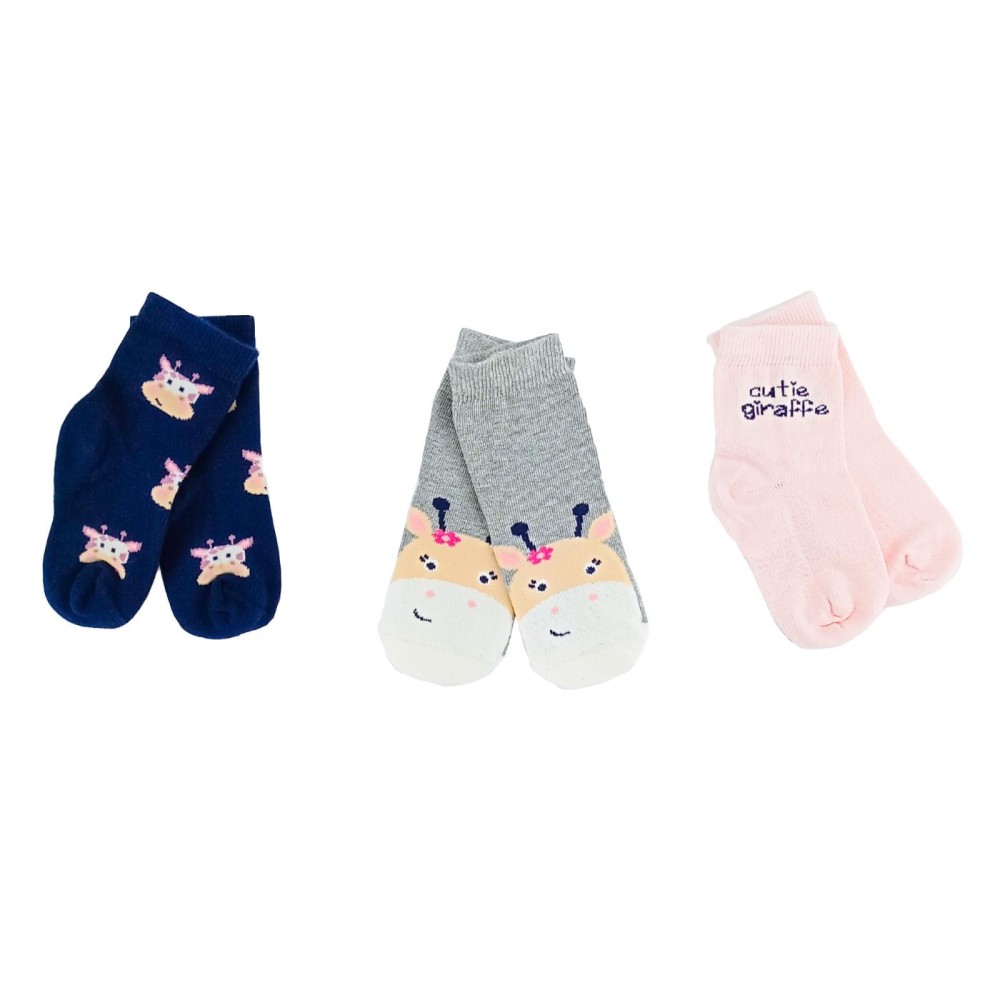 Σετ Τριών Τεμαχίων με Κάλτσες Καμηλοπάρδαλη