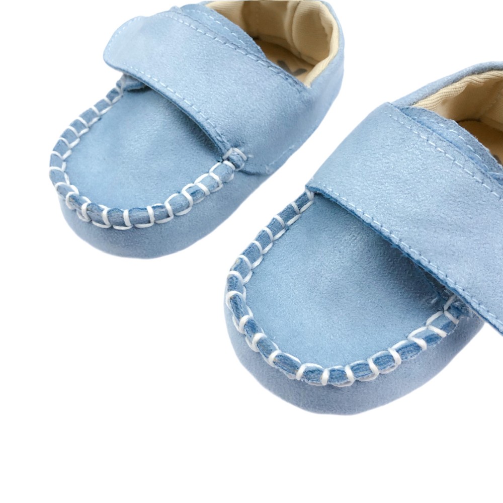 Μοκασίνια Αγκαλιάς Γαλάζια