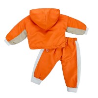 Τρίχρωμο Σετ Φόρμας Πορτοκαλί