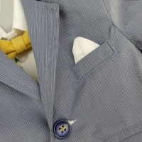 Κοστούμι με Παπιγιόν Γαλάζιο