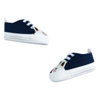 Παπούτσια Αγκαλιάς Μπλε με Ζωάκι