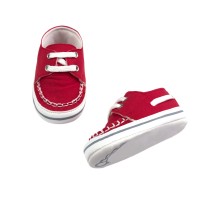 Παπούτσια Αγκαλιάς Boat Κόκκινα