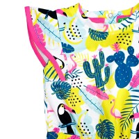 Toucan Playsuit με Φλούο Εμπριμέ