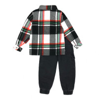 Χειμωνιάτικο Καρό Πουκάμισο με Τζιν